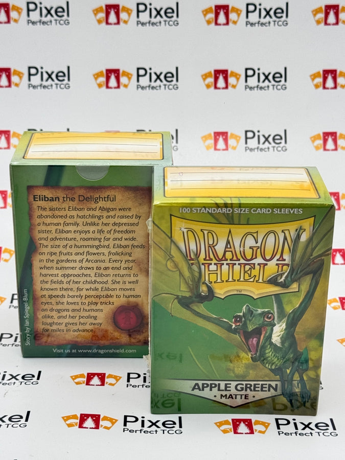Dragon Shield - Apple Green Matte Standard Size Sleeves 100