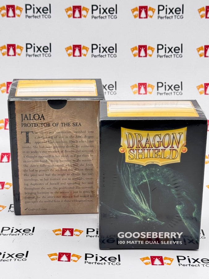 Dragon Shield - Gooseberry Matte Dual Standard Size Sleeves 100