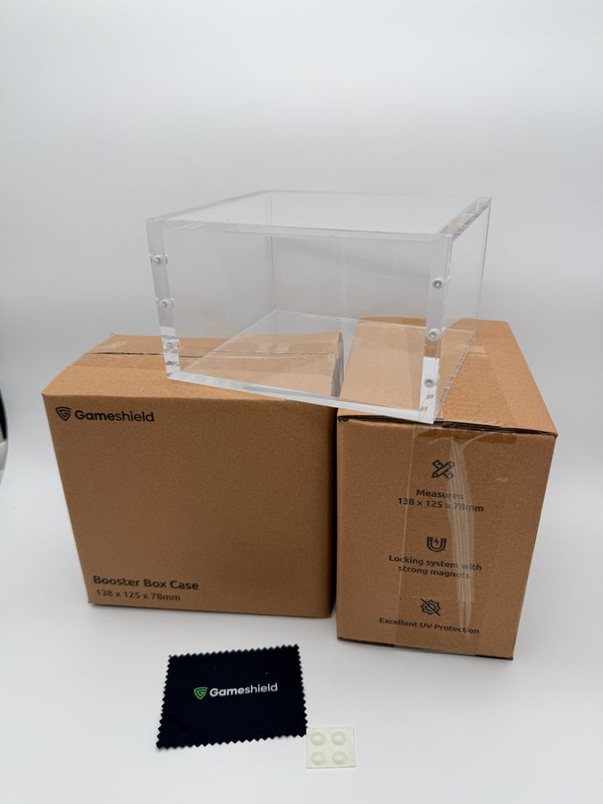 Gameshield: Premium Pokémon Booster Box Acrylic Case