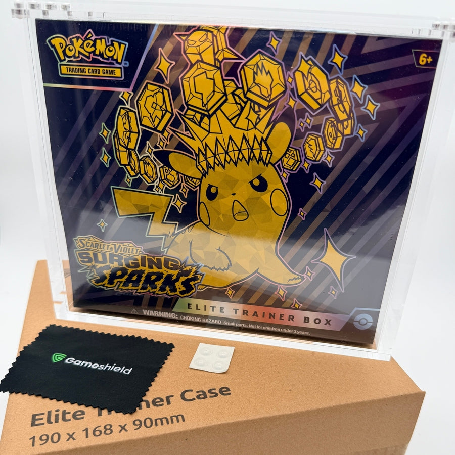 Gameshield: Premium Pokémon Elite Trainer Box Acrylic Case