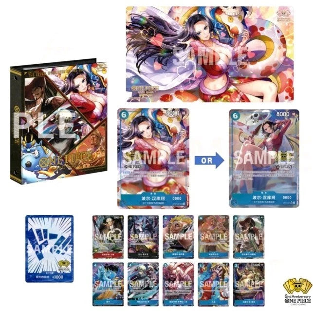 One Piece TCG - Boa Hancock 2nd Anniversary Set Simplified Chinese
