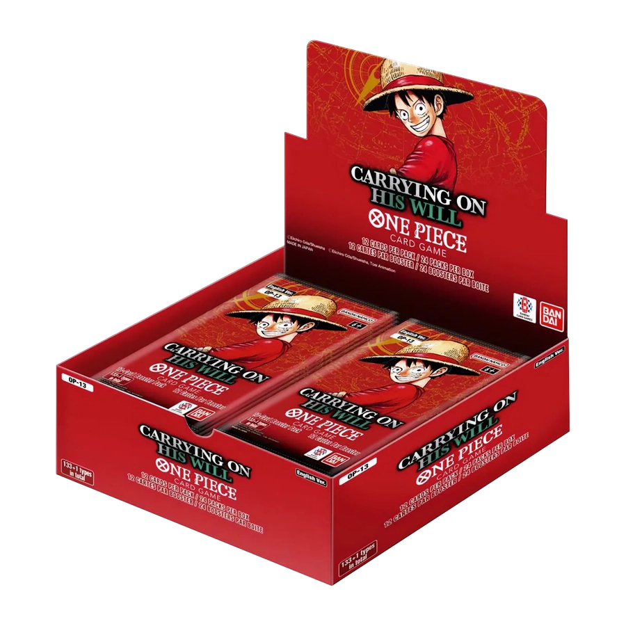One Piece TCG - Carrying On His Will OP-13 - Booster Box 24x Packs