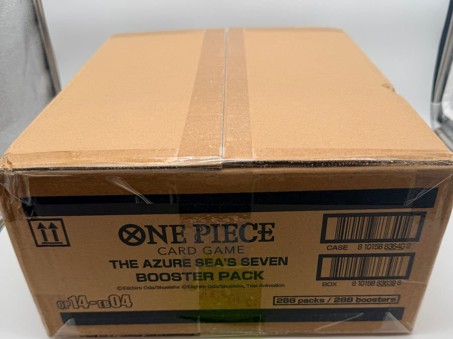 One Piece TCG - The Azure Sea's Seven OP-14 - Booster Box Sealed Case