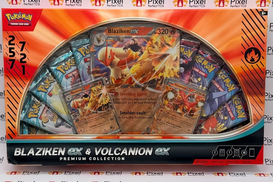 Pokémon: Blaziken ex & Volcanion ex Premium Collection
