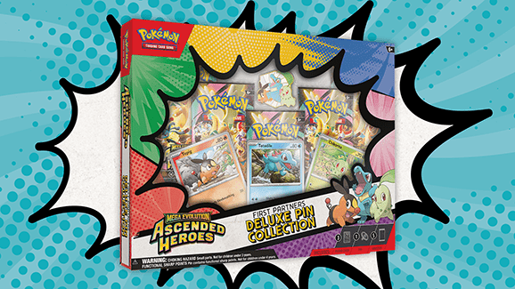 Pokémon - Mega Evolution: Ascended Heroes First Partners Deluxe Pin Collection