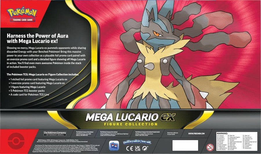 Pokémon - Mega Evolution: Mega Lucario ex Figure Collection Box