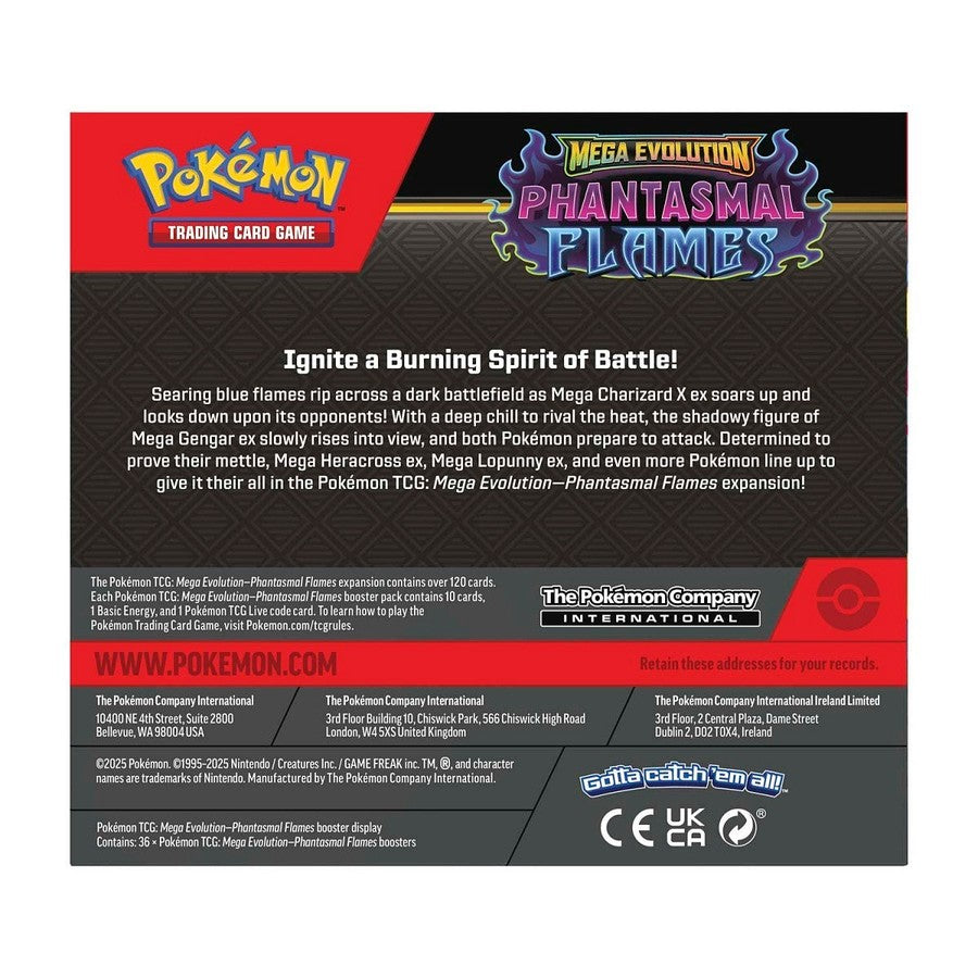 Pokémon - Mega Evolution: Phantasmal Flames Booster Box