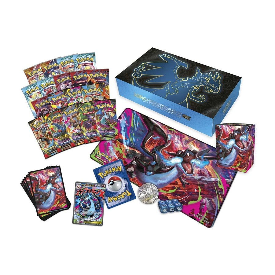 Pokémon - Mega Evolution: Phantasmal Flames Mega Charizard X ex Ultra-Premium Collection