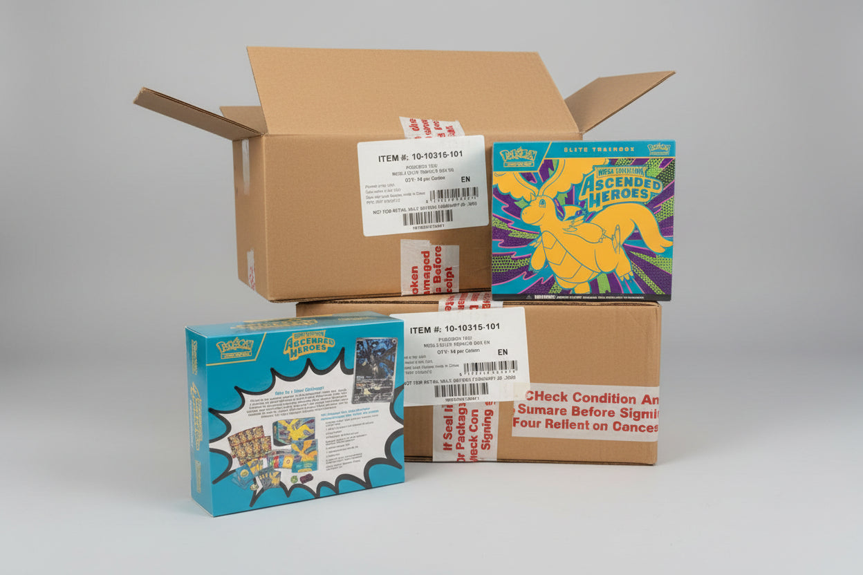 Pokémon - Mega Evolutions: Ascended Heroes Elite Trainer Box Sealed Case 10x ETBs