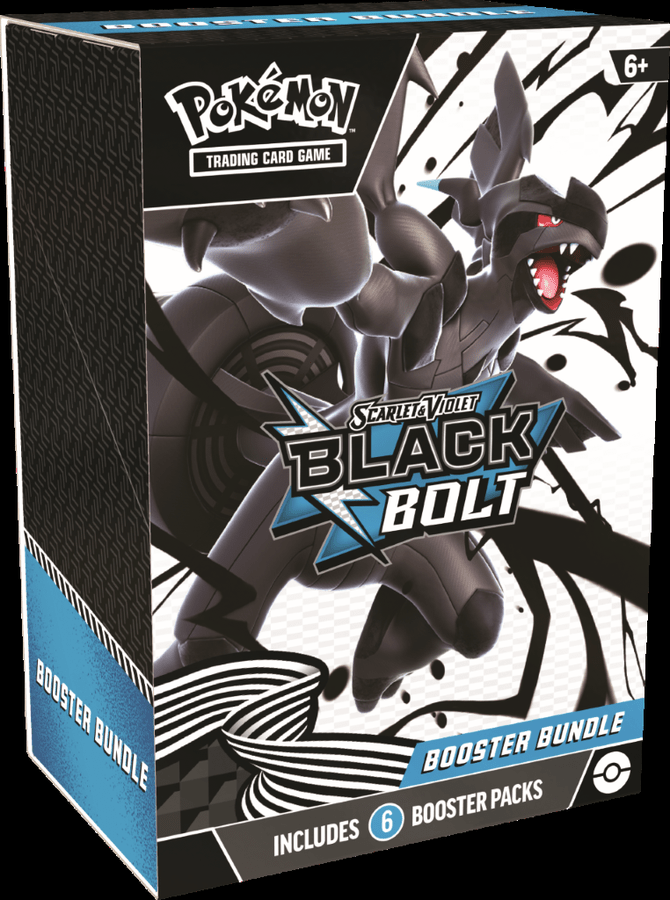 Pokémon - Scarlet & VIolet: Black Bolt & White Flare Booster Bundle Set of 1 each