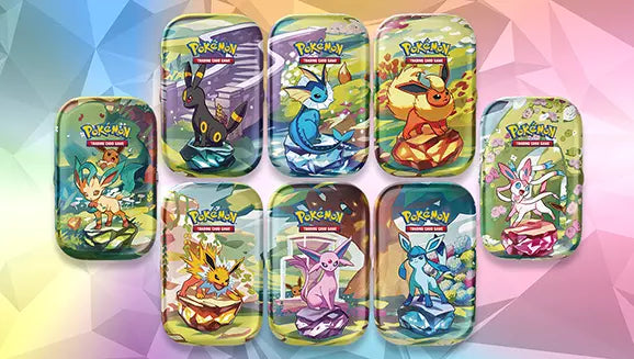 Pokémon - Scarlet & Violet: Prismatic Evolution Mini Tin Display Case
