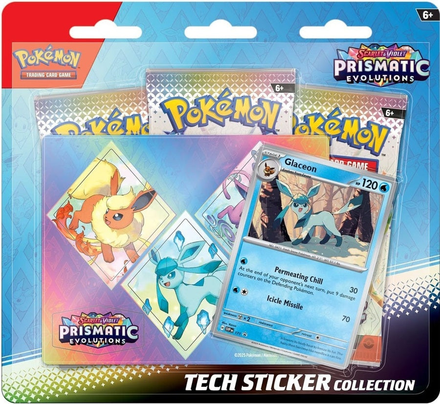 Pokémon - Scarlet & Violet: Prismatic Evolution Tech Sticker Collection