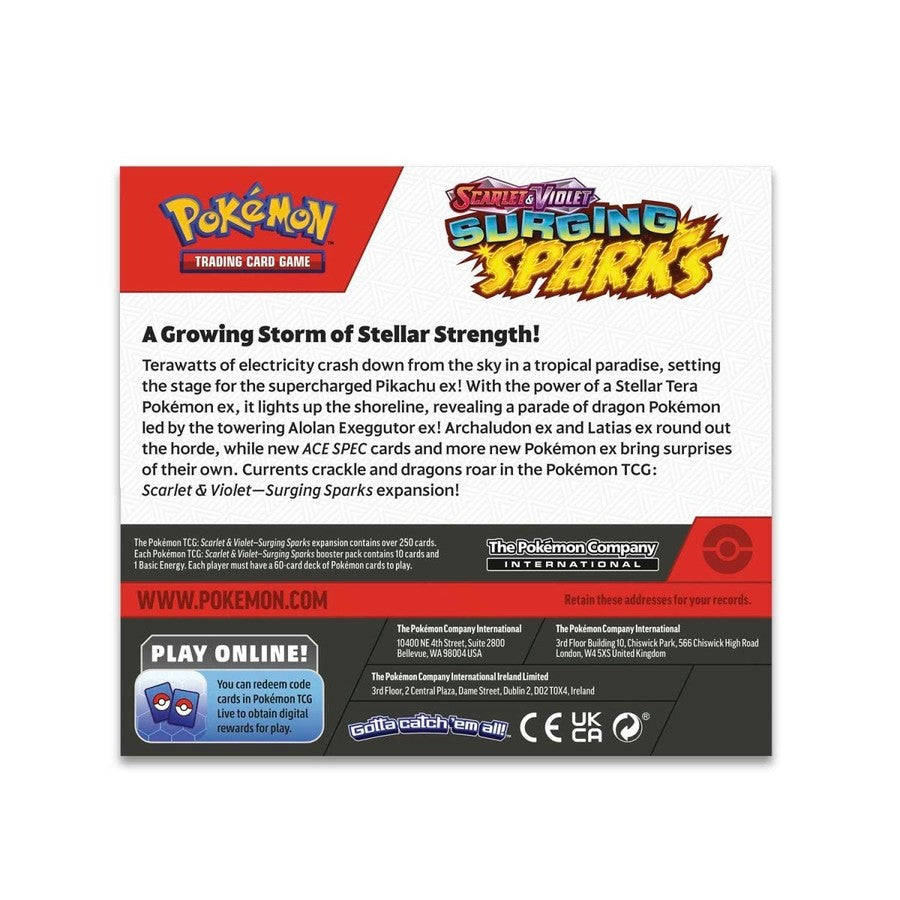Pokémon - Scarlet & Violet: Surging Sparks Booster Box