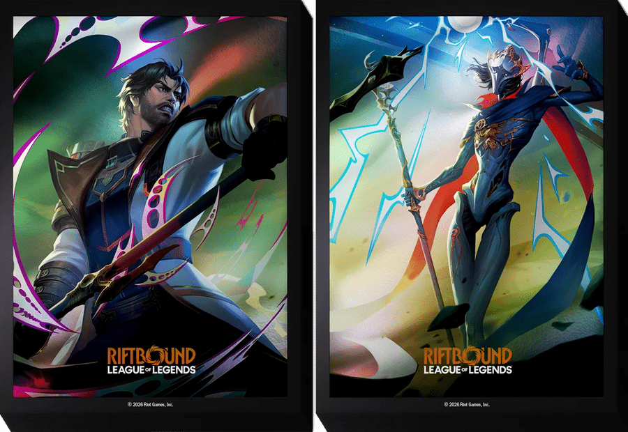 Riftbound: League of Legends TCG - Vendetta: Art Sleeves - Jayce vs Viktor 100