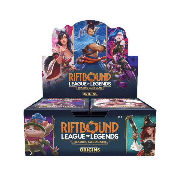Riftbound: Origins League of Legends Trading Card Game - Booster Box