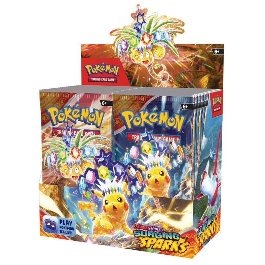 Surging Sparks Bundle - Booster Box, Elite Trainer Box ETB and Booster Bundle