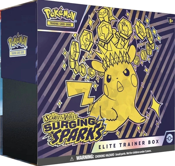 Surging Sparks Bundle - Booster Box, Elite Trainer Box ETB and Booster Bundle
