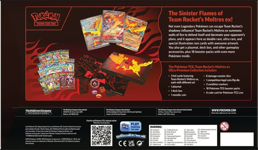 Team Rocket's Moltres ex Ultra-Premium Collection