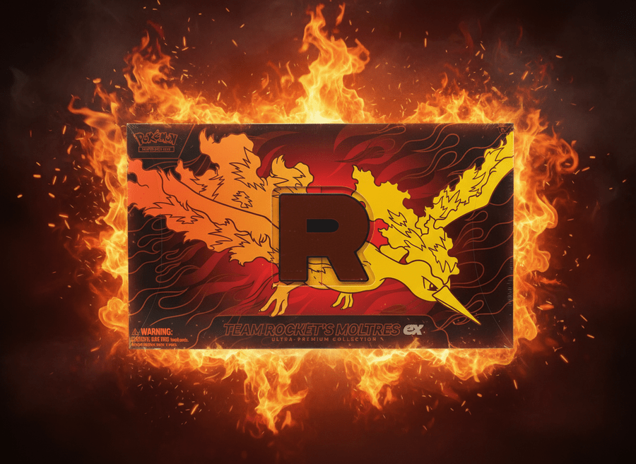 Team Rocket's Moltres ex Ultra-Premium Collection